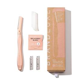 Brandluxe 061013210058 Dermaplaning Tool For Face Eyebrow Shaping Hair Removal And Exfoliation. Ec