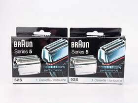 Braun 069055137284 Series 5 52s Electric Shaver Head Replacement Cassette New Sealed Lot Of 2