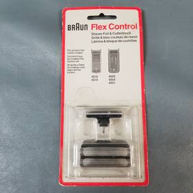 Braun 069055807804 Shaver Flex Control Series Foil And Cutterblock Grille Replacement
