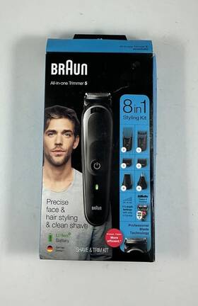 Mkg5260 Braun New All-in-one Trimmer Shave And Trim Kit Series 5 8-in-1 5541