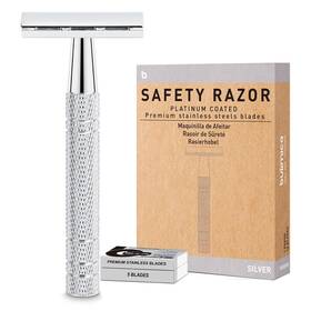 Bulimica 313102545547 Double Edge Safety Razor For Women And Men Single Blade Razors With 10