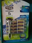 C318318 Schick Hydro Razor Blades Cartridges One Handle Open Package