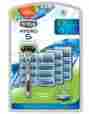 C3183188 Schick Hydro 5 Sensitive 17 Razor Blades Cartridges 1 Handle New 841058015765