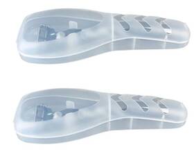 Calsgkspray 792483222696 Portable Travel Razor Protector 2pcs Clear Storage Box Holder Case Electric