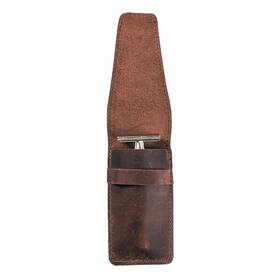 Cestantiq 676525619623 Leather Safety Razor Case Shaving Accessories Straight Holder