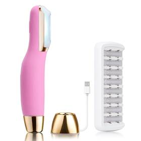 Cevek 768924596404 Sonic Dermaplane Razor For Women Face Dermaplaning Tool Pink