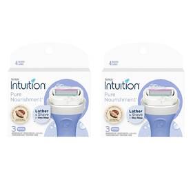 Wx-mk1k-3k7y Chlife Intuition Pure Nourishment Renewing Advanced Moisture Women Razor Refill Cart