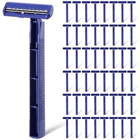 3nz1030-bt1596 Chumia Twin Blade Razors For Men Stainless Steel Disposable Bulk P