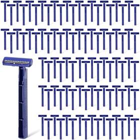 Chumia 445045614646 Twin Blade Razors For Men Stainless Steel Disposable Bulk Plas