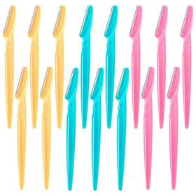 Cicinujoy 405493709746 15pcs Eyebrow Razors Multipurpose Exfoliating Dermaplaning Tool Face Razor An
