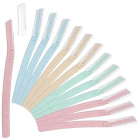 700652 Classicseali 10pcs Razors For Face Blue Green Beige Orange Red