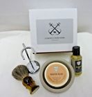 Concrete Plc New York Shaving Bowl Brush Oil Soap Hanger