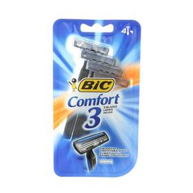 070330711952-10a Corporation Comfort 3 Men Razor 4pk