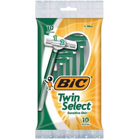 Corporation 313044857807 Twin Select Mens Razors 10 Count Pack Of 5