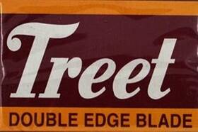 Corporation 445002793711 100 Carbon Steel Inch The Black Beauty Double Edge Safety Razor Blades