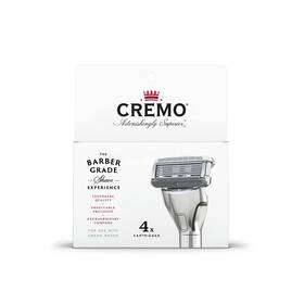 Cremo 313021977900 Astonishingly Superior Razor Refills 4 Pack