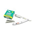 Cs101white Classic Samurai Stainless Steel Professional Barber Straight Edge 614458891938