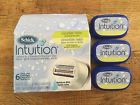 Cucumber Melon Schick Intuition Shaving Razor Refill 3 Cartridges New Sealed 841058040255