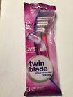 Cvs Twin Blade Disposable Razor 3 Pivot 050428087299