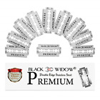 De100ct Black Widow Executive Brand Razor Premium Double Edge Blades Swedish