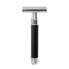 De86rc14bl Ebony Rubber Coated Safety Edge Razor Jagger Edwin Double