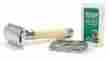 Zqe-3211 De87bl Edwin Jagger Double Edge Safety Razor Close Wet Shaving Imitation Ivory 884440484565