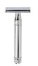 De89811bl Edwin Jagger Chrome Plated Double Edge Safety Razor New