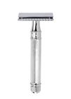 De89lbl Double Plated Edge Jagger Chrome Safety Razor Detail Nib Edwin Lined