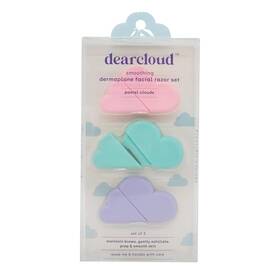 Dearcloud 810150961683 Pastel Clouds Smoothing Dermaplane Facial Razor Set - Smooth &