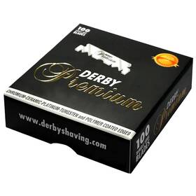 Derby Tokai 313102543574 100 Inch Premium Single Edge Razor Blades For Straight