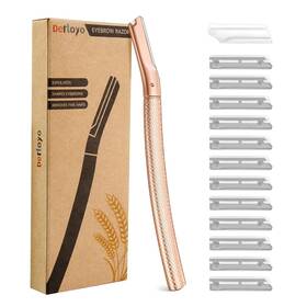 Derloyo 445045142149 Eyebrow Razor-face Razors For Women-dermaplaning Tool Face Exfoliation And Pea