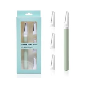 Dg001 Dermaplaning Tool For Women Face Exfoliation Durable Eyebrow Razors With 4