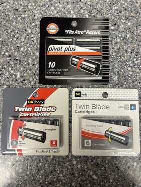 Dg Body & K-mart 842424000248 Wow And 22 Cartridges Fits Atra Trac Ii Handle Fast Free Ship