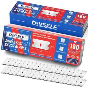 8xvh Diyself Single Edge Razor Blades 200 Pcs Refiils For Scraper-box Dmg