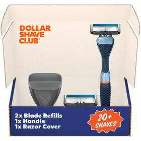 Dollar Shave Club 313105990993 The Guest Pass Set 2 Extra Close Refill Cartridges