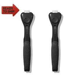 Dollar Shave Club 313114716737 Razor Handle 2 Pack Black Replacement Blade Handles