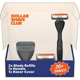 Dollar Shave Club 811346022638 The Guest Pass Set 2 Extra Close Refill Cartridges