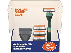Dollar Shave Club 811346023642 Travel Set Green 1 Count Pack Of