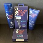 Dollar Shave Club Bundle 4 Blades Starter Kit Refill Butter And Gel