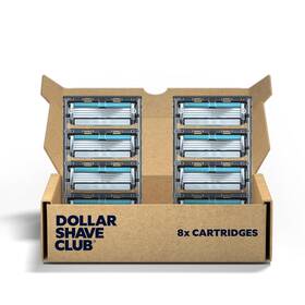 S-z-76 Dollar Shave Club 4 Blade Razor Refills 8 Pack Count Of 1
