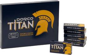 Dorco 445045945931 Titan 100 Double Edge Razor Blades Blue
