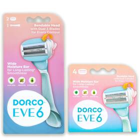 Dorco 813941029326 Shai 6 - Six Blade Razor Shaving System Value Pack Cartridges 1