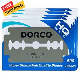 St300 Dorco 813941029531 Platinum Extra Double Edge 500 Count Pack Of 5 100 Blades