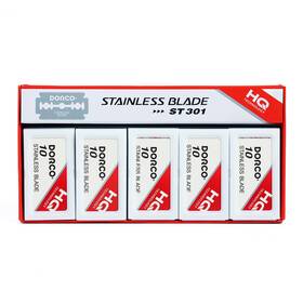 Acc016 Dorco Platinum St300 Stainless Steel Razor Blades - Pack Of 10