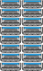 Dorco Pace 4 Pro Four Blade Razor Shaving System 16 Cartridges No Handle