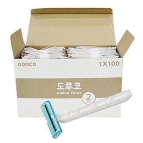 Dorcoliving 426952153893 Stainless Steel Twin-blades Disposable Razors - Individually Packed Shavers I