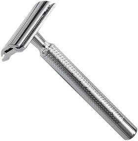 Dovo 045284009123 Primo I Safety Razor Die-cast Zinc Head Brass Handle With Chrome Finish