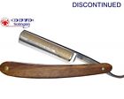 1065831 Dovo Prima Klang Straight Razor With Redwood Handle