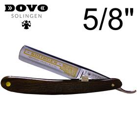 1065861 Dovo Prima Klang 5/8 Inch Extra Hollow Straight Razor Bocote Scales Solingen Germany