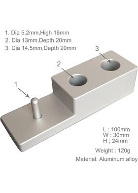 Dscosmetics 788475002339 Safety Razor Stand Holder Silver Aluminum For Rex Konsul Ambassador Envoy Page